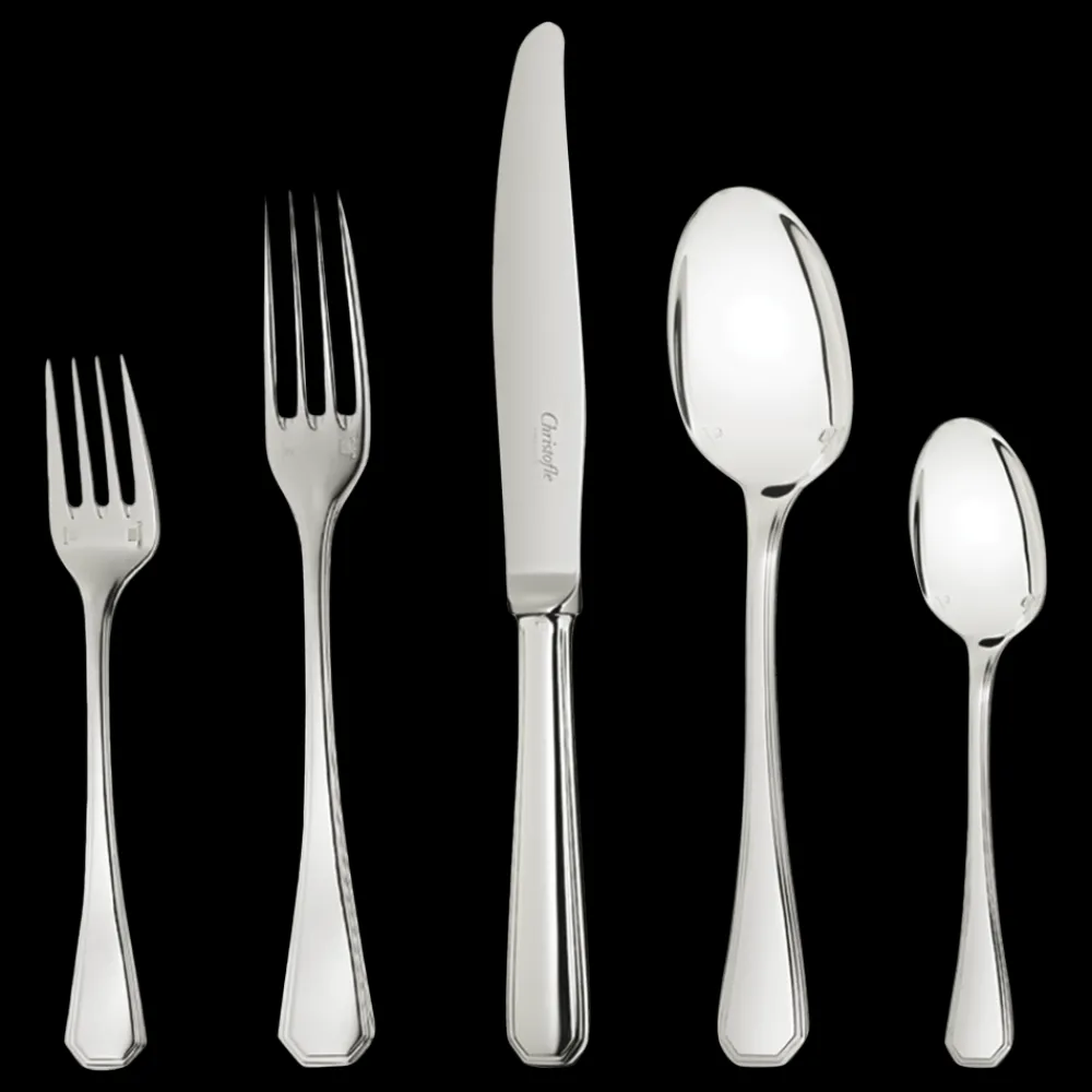 Services De Table Et Ménagères*Christofle Ensemble individuel (5 pièces) en métal argenté