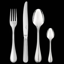 Services De Table Et Ménagères*Christofle Ensemble pour 12 personnes (75 pièces) en acier avec coffre
