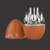 Écrins De Couverts*Christofle Ensemble pour 6 personnes (24 pièces) en métal argenté avec écrin