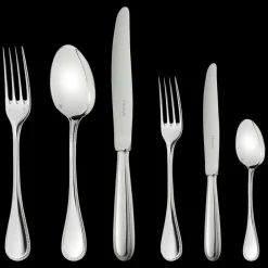 Services De Table Et Ménagères*Christofle Ensemble pour 6 personnes (36 pièces) en métal argenté avec boîte de rangement