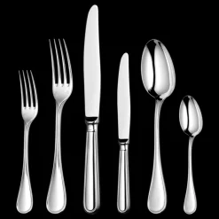 Services De Table Et Ménagères*Christofle Ensemble pour 6 personnes (36 pièces) en métal argenté avec boîte de rangement