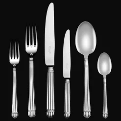 Services De Table Et Ménagères*Christofle Ensemble pour 12 personnes (110 pièces) en métal argenté avec coffre
