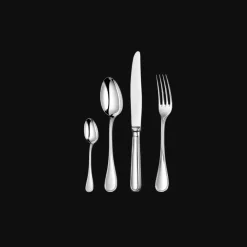 Services De Table Et Ménagères*Christofle Ensemble pour 6 personnes (24 pièces) en métal argenté avec boîte de rangement