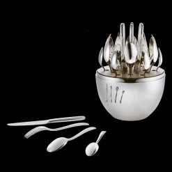 Écrins De Couverts*Christofle Ensemble pour 6 personnes (24 pièces) en métal argenté