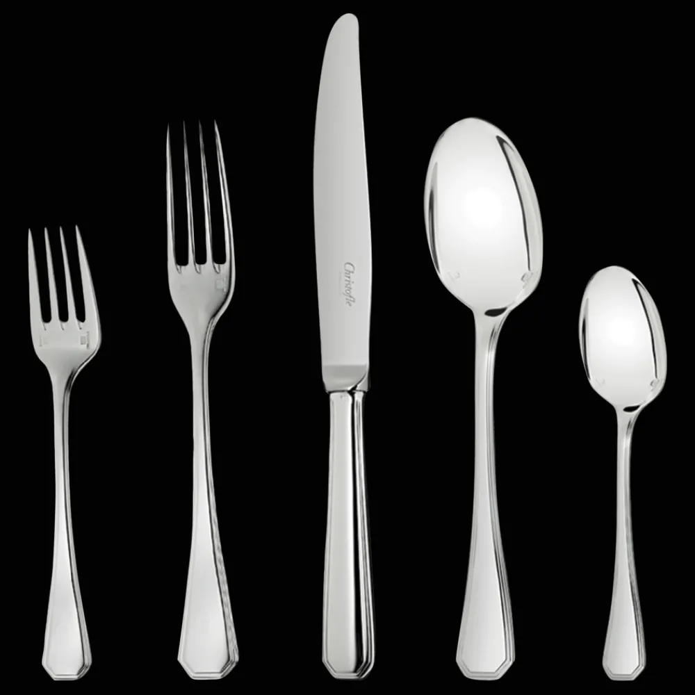Services De Table Et Ménagères*Christofle Ensemble pour 6 personnes (24 pièces) en métal argenté