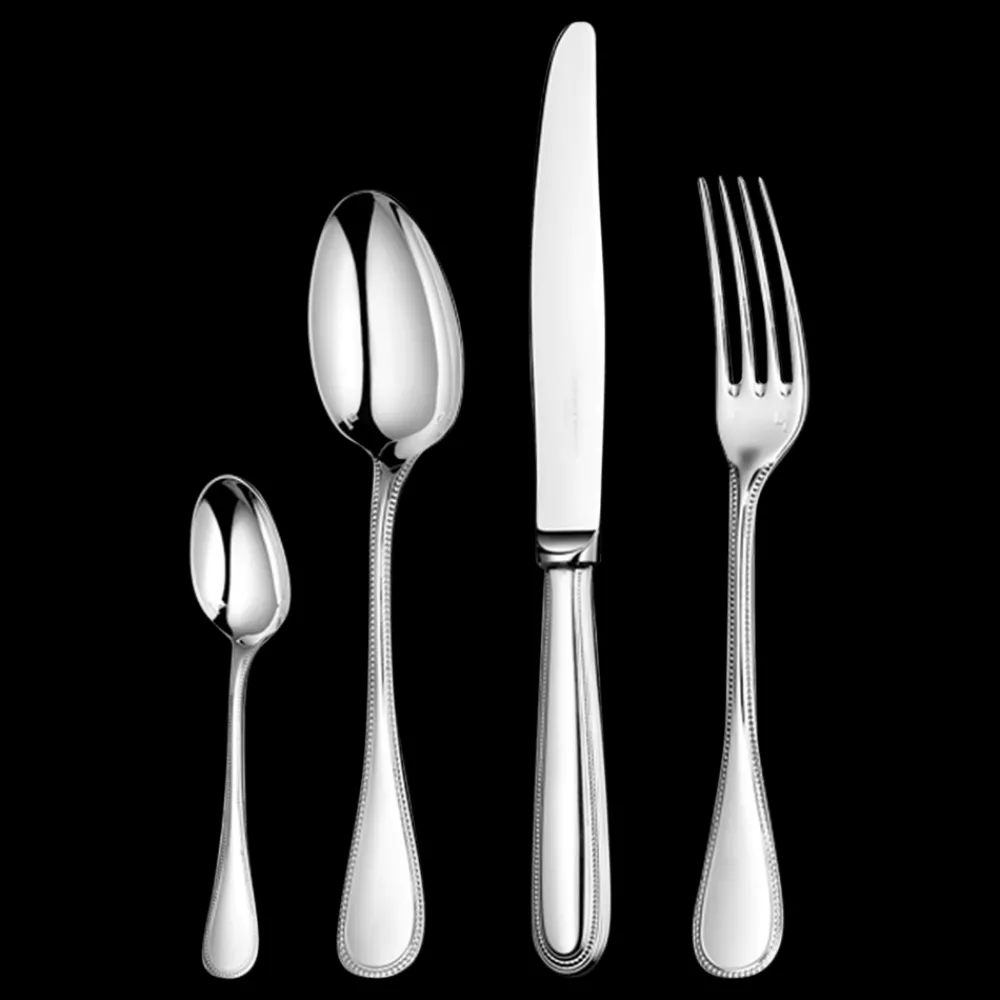 Services De Table Et Ménagères*Christofle Ensemble pour 12 personnes (110 pièces) en métal argenté avec coffre