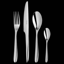 Services De Table Et Ménagères*Christofle Ensemble pour 6 personnes (24 pièces) en acier avec boîte de rangement