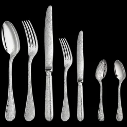 Services De Table Et Ménagères*Christofle Ensemble pour 6 personnes (36 pièces) en métal argenté avec boîte de rangement