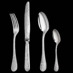 Services De Table Et Ménagères*Christofle Ensemble pour 6 personnes (24 pièces) en métal argenté avec boîte de rangement