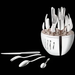 Écrins De Couverts*Christofle Ensemble pour 6 personnes (24 pièces) en métal argenté avec écrin