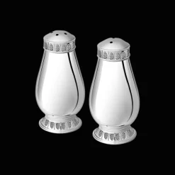 Cadeaux Personnalisables|Accessoires De Table*Christofle Ensemble salière et poivrier en métal argenté