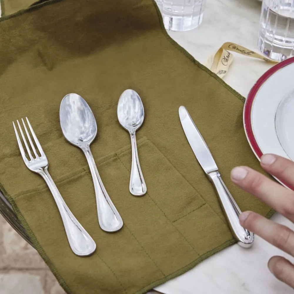 La Trousse Et Ensembles Individuels|Services De Table Et Ménagères*Christofle La Trousse - 4 couverts taille intermédiaire en Acier