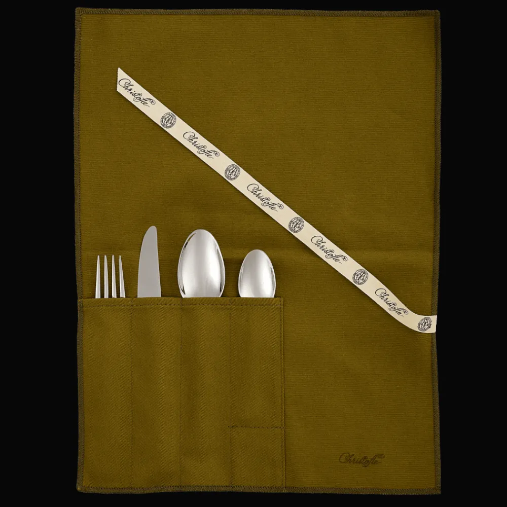 La Trousse Et Ensembles Individuels|Services De Table Et Ménagères*Christofle La Trousse - 4 couverts taille intermédiaire en Acier