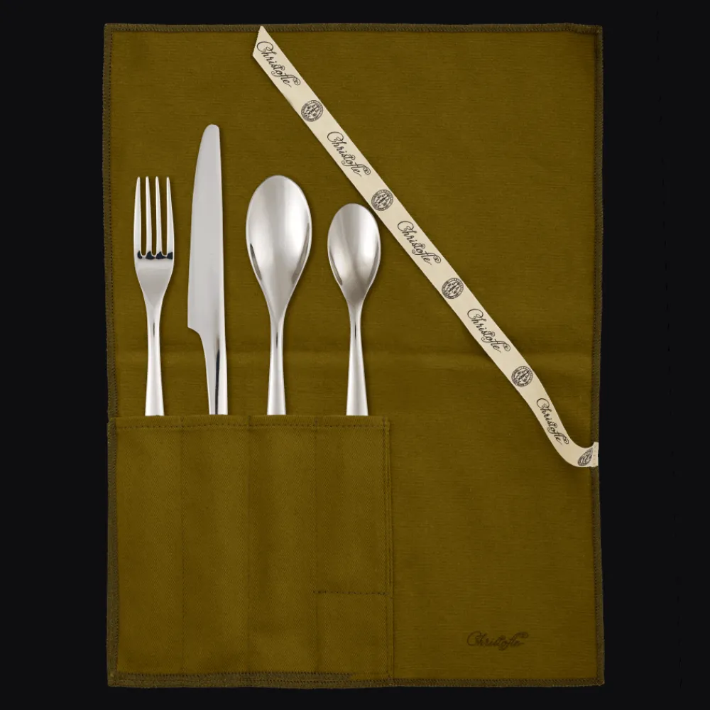 Services De Table Et Ménagères|La Trousse Et Ensembles Individuels*Christofle La Trousse - 4 couverts taille intermédiaire en Acier
