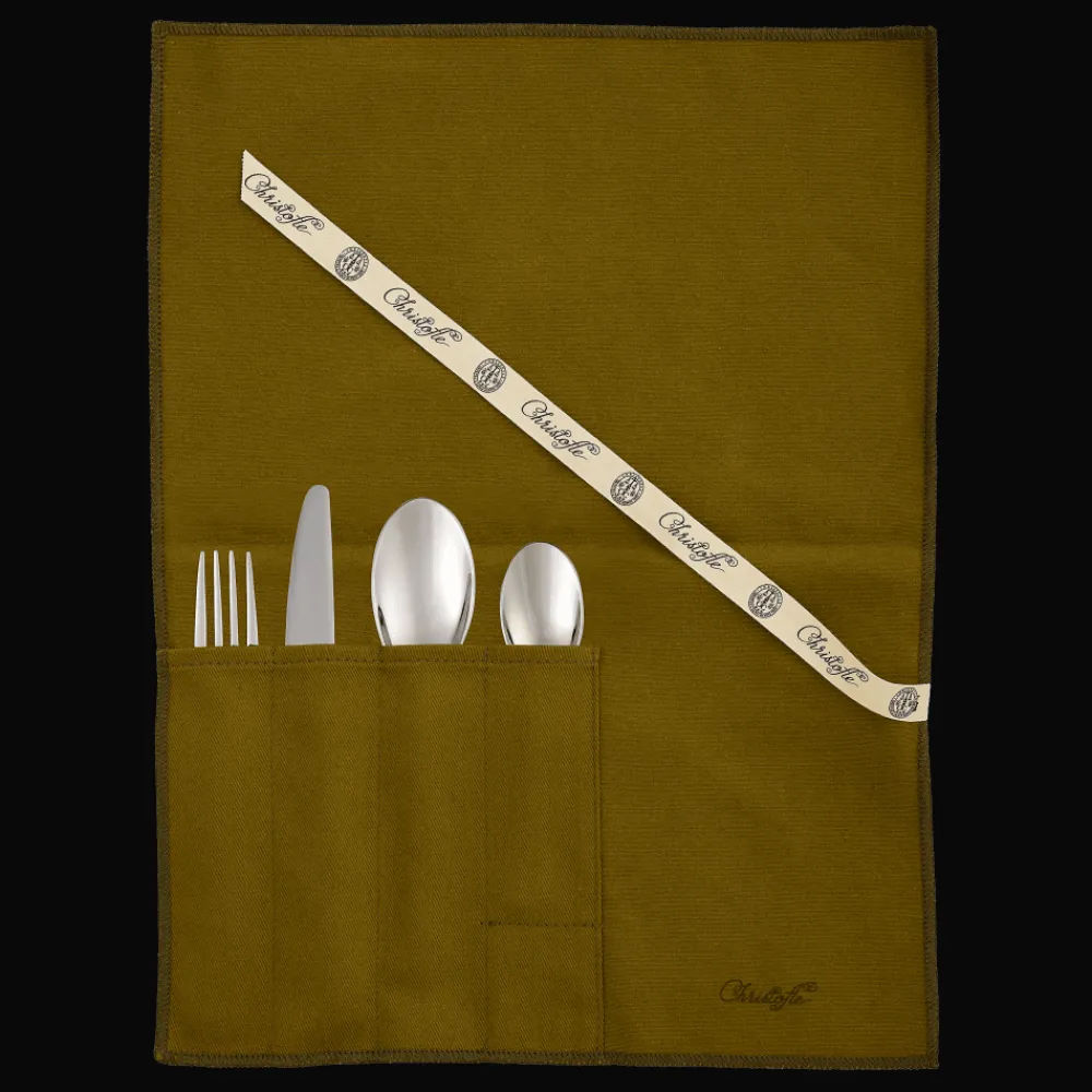 Services De Table Et Ménagères|La Trousse Et Ensembles Individuels*Christofle La Trousse - 4 couverts taille intermédiaire en Acier