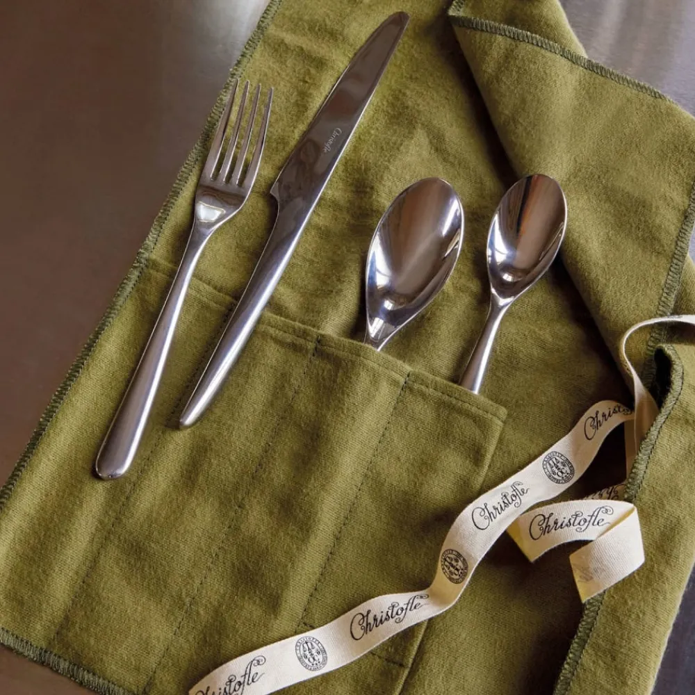 Services De Table Et Ménagères|La Trousse Et Ensembles Individuels*Christofle La Trousse - 4 couverts taille intermédiaire en Acier