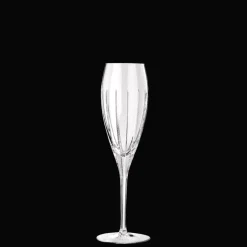 Verres En Cristal|Verres En Cristal*Christofle Lot de 2 flutes à champagne en cristal