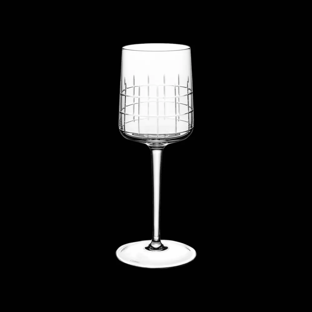 Verres En Cristal|Verres En Cristal*Christofle Lot de 2 verres à eau en cristal