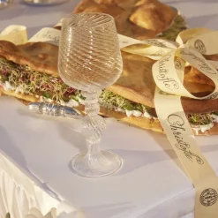 Cadeaux Oenologie|Verres En Cristal*Christofle Lot de 2 verres à vin blanc