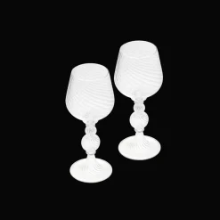 Cadeaux Oenologie|Verres En Cristal*Christofle Lot de 2 verres à vin rouge