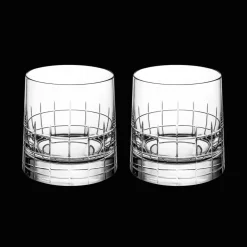 Verres En Cristal|Verres En Cristal*Christofle Lot de 2 verres à whisky double en cristal