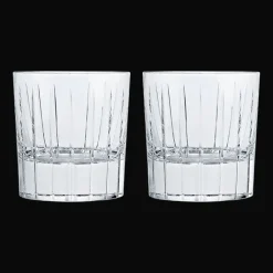 Accessoires De Mixologie|Verres En Cristal*Christofle Lot de 2 verres à whisky old-fashioned en cristal