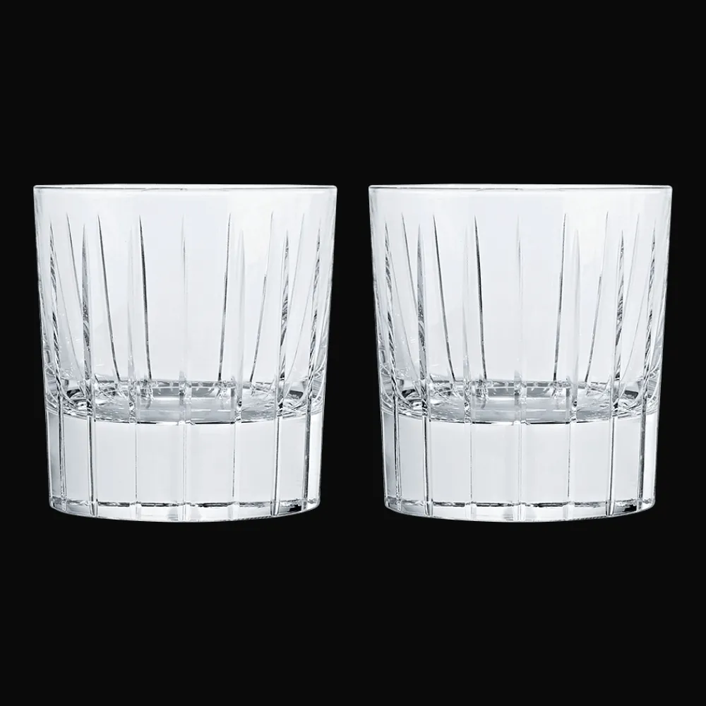 Accessoires De Mixologie|Verres En Cristal*Christofle Lot de 2 verres à whisky old-fashioned en cristal