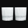 Cadeaux Cocktails Et Spiritueux|Cadeaux Oenologie*Christofle Lot de 2 verres doubles à whisky old-fashioned en cristal