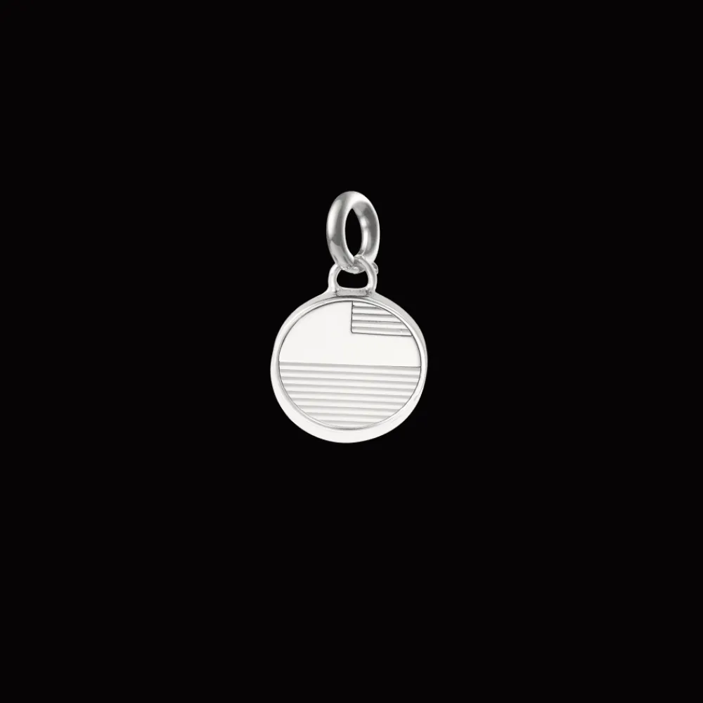 Cadeaux Personnalisables|Cadeaux Pour La Maman*Christofle Médaille en Argent Massif - Ondulations