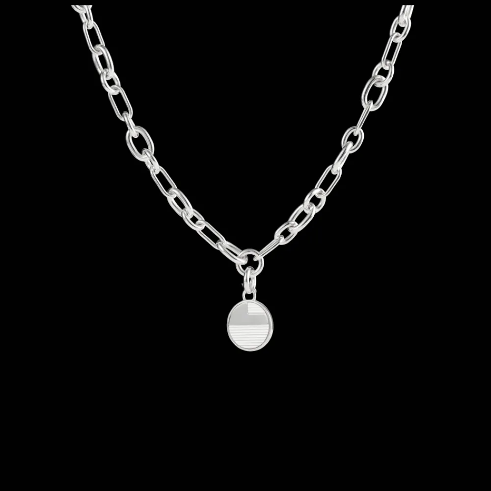 Cadeaux Personnalisables|Cadeaux Pour La Maman*Christofle Médaille en Argent Massif - Ondulations