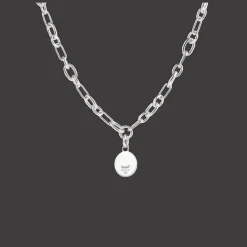 Cadeaux Personnalisables|Cadeaux Pour La Maman*Christofle Médaille en Argent Massif - Ondulations