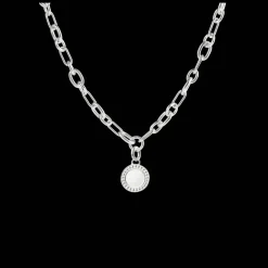 Cadeaux Personnalisables|Cadeaux Pour La Maman*Christofle Médaille en Argent Massif - Perles