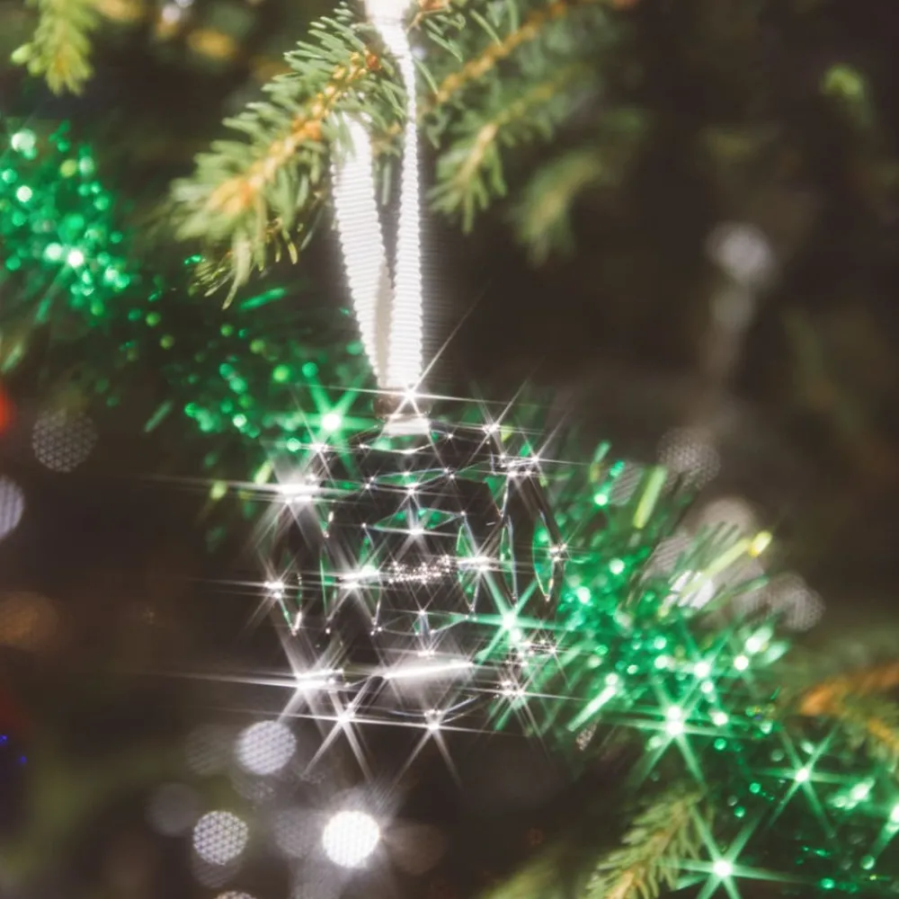 Décorations De Noël|Petite Décoration*Christofle Ornement de fête en métal argenté