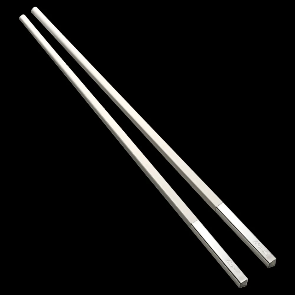 Cadeaux Personnalisables|Services Asiatiques*Christofle Paire de baguettes chinoises blanches