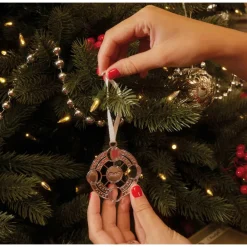 Décorations De Noël|Petite Décoration*Christofle Pampille Phases de Lune 2023 en Métal argenté