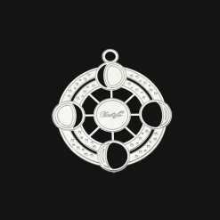 Décorations De Noël|Petite Décoration*Christofle Pampille Phases de Lune 2023 en Métal argenté