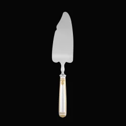 Couverts De Service*Christofle Pelle coupante à gâteaux et glace en métal argenté - dorure partielle