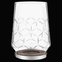 Bougeoirs Et Photophores*Christofle Photophore en verre taillé - Grande taille