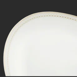 Assiettes*Christofle Plat ovale 38 cm finition Or