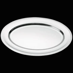 Cadeaux Personnalisables|Plats*Christofle Plat ovale en métal argenté