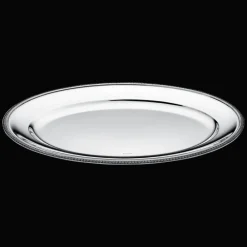 Plats*Christofle Plat ovale en métal argenté