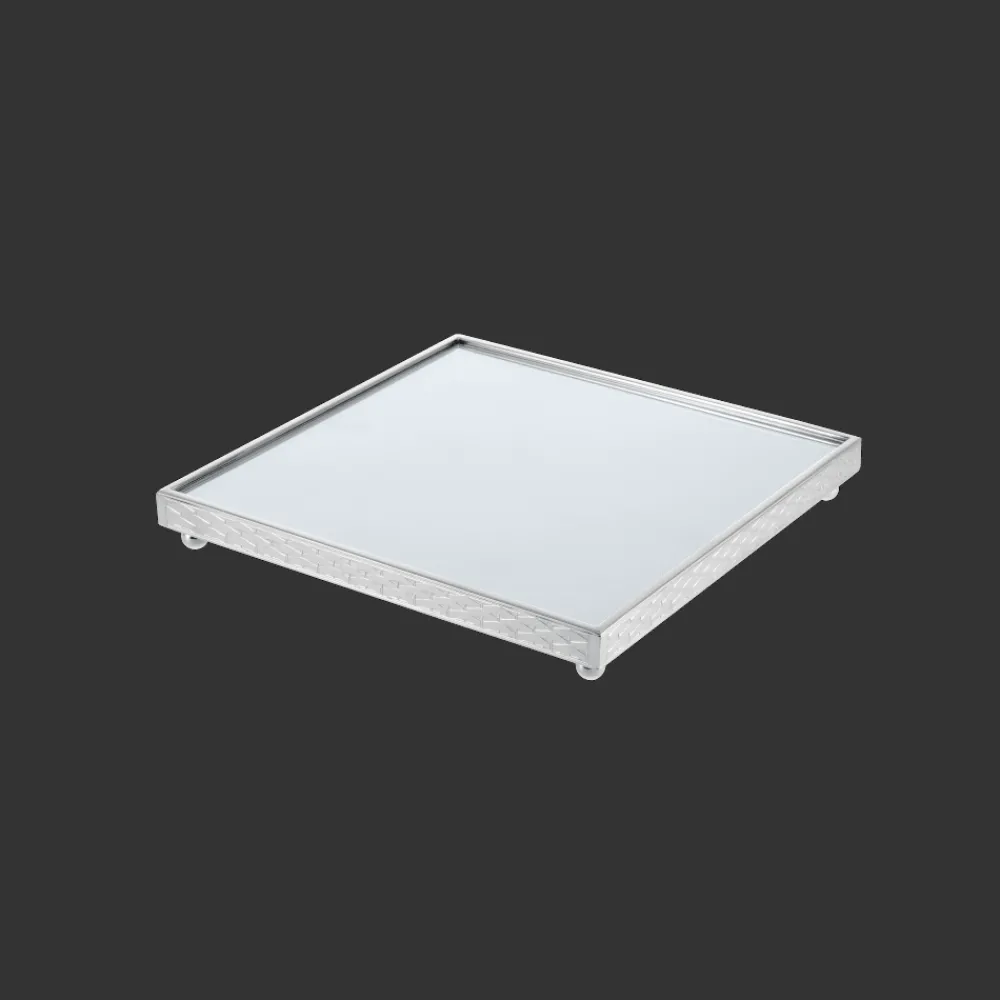 Plateaux Et Vide-Poches|Accessoires De Table*Christofle Plateau Carré en métal argenté