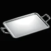 Cadeaux Personnalisables|Plateaux Et Vide-Poches*Christofle Plateau rectangulaire à anses en métal argenté - 43 x 31 cm