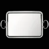 Cadeaux Personnalisables|Plateaux Et Vide-Poches*Christofle Plateau rectangulaire à anses en métal argenté - 43 x 31 cm