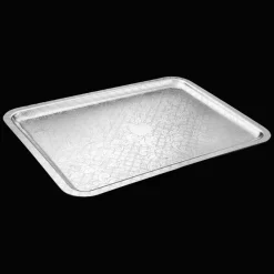 Plateaux Et Vide-Poches|Plateaux De Service*Christofle Plateau rectangulaire en métal argenté - 42 x 32 cm