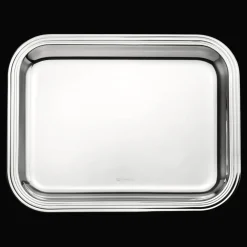 Cadeaux Personnalisables|Plateaux Et Vide-Poches*Christofle Plateau rectangulaire en métal argenté - 26 x 20 cm