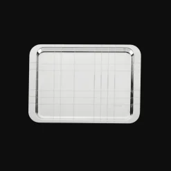 Plateaux Et Vide-Poches|Plateaux De Service*Christofle Plateau rectangulaire en métal argenté - 21 x 30 cm