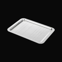 Plateaux Et Vide-Poches|Plateaux De Service*Christofle Plateau rectangulaire en métal argenté - 21 x 30 cm