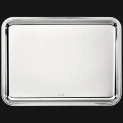 Cadeaux Personnalisables|Plateaux Et Vide-Poches*Christofle Plateau rectangulaire en métal argenté - 43 x 31 cm