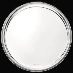 Cadeaux Personnalisables|Plateaux Et Vide-Poches*Christofle Plateau rond en métal argenté - 39 cm